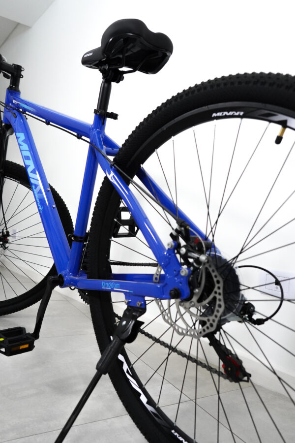 Trasera Azul Bicicleta Mountain Bike azul - MOVAR